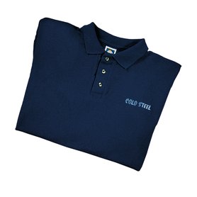 COLD STEEL Navy modrá Polo Shirt (M)